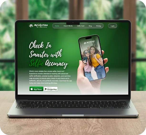 A Fresh Digital Experience: MySelfieTime's New Website by RVE App Maker